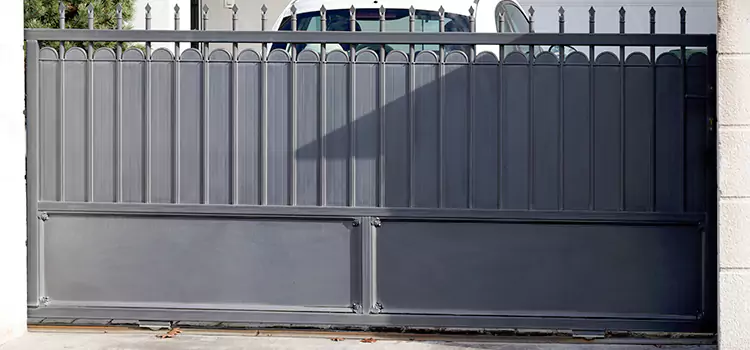 Metal Driveway Gate Installation Pelham